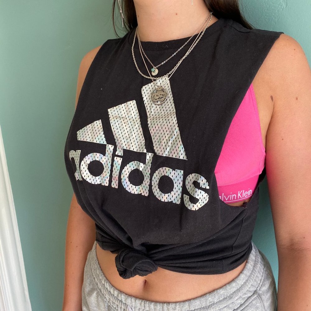 Adidas Logo Performance Muscle Tee